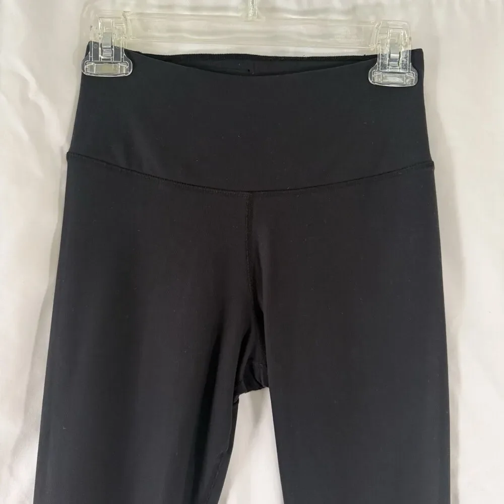 Nike Leggings Women's Small Black Dri-Fit Pull On Elastic Waist Skinny Leg